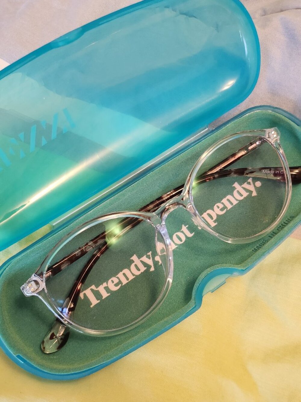 Zenni light sensitivity glasses